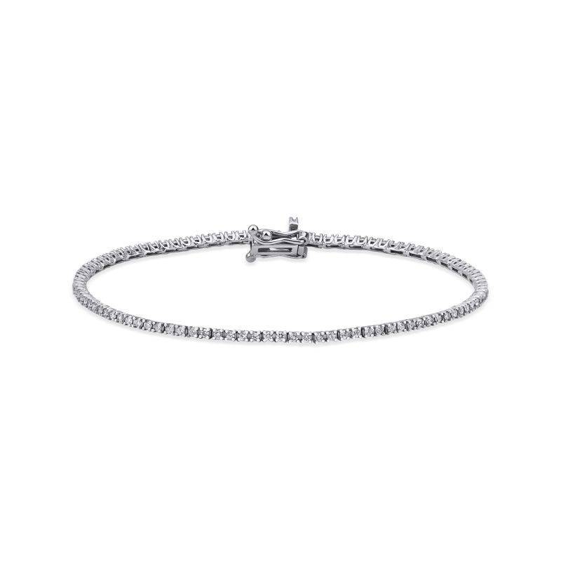 Kizuna - Dainty Diamond Tennis Bracelet