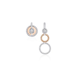 Amour - Foldable Diamond Statement Earring