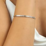 Princess 1.36ct Diamond Bangle