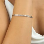 Princess 1.36ct Diamond Bangle