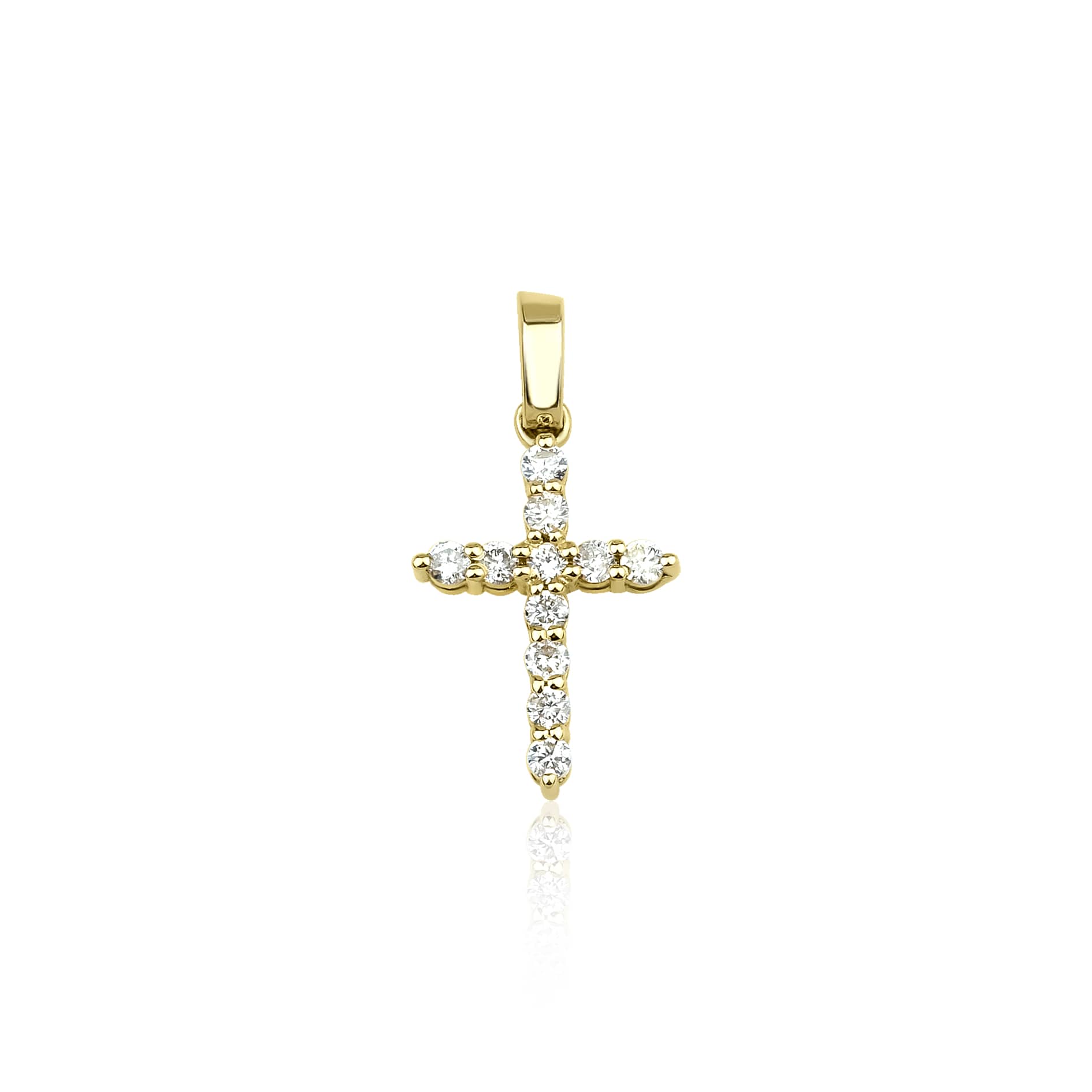 Diamond Cross 0.15ct Necklace