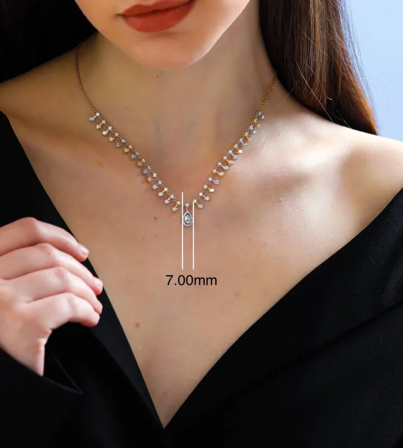 Diamond Chain 3.09ct Necklace - Pan