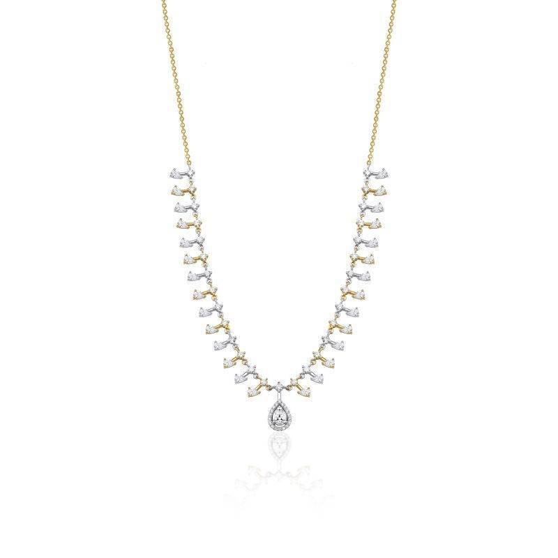 Diamond Chain 3.09ct Necklace - Pan