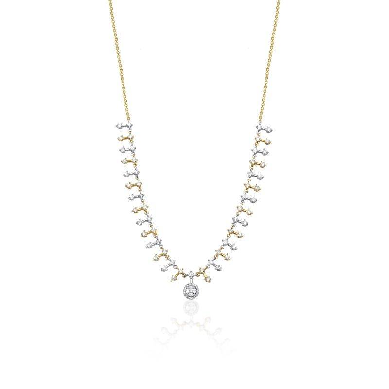 Diamond Chain 2.75ct Necklace - Tone