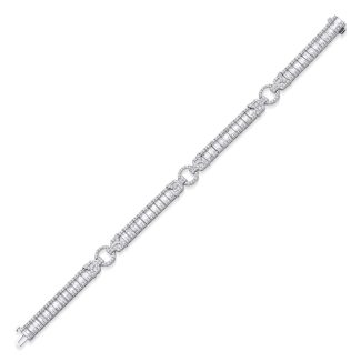 Kizuna - Baguette Diamond Tennis 3.80ct Bracelet