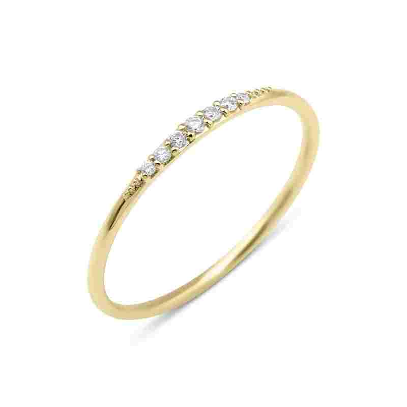 Dainty Diamond 0.05ct Ring