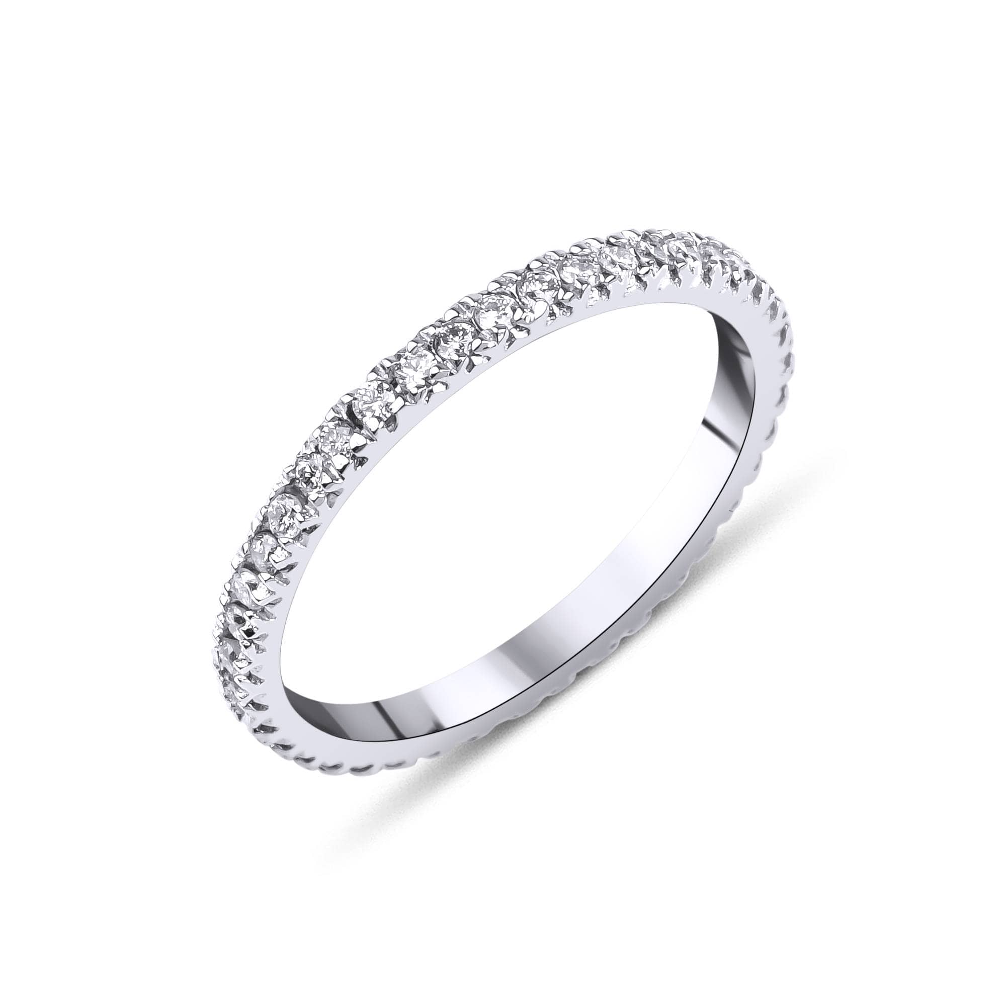 Diamond 0.30ct Solid Gold Eternity Band