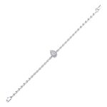 Pear Diamond Cluster 0.60ct Bracelet