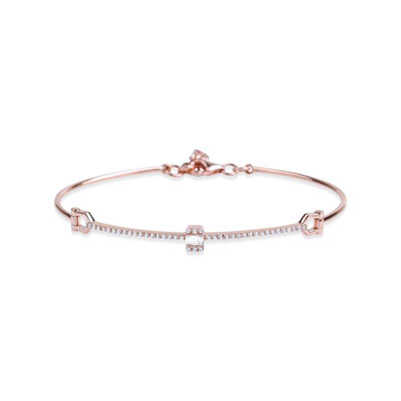 Dainty Baguette Diamond 0.50ct Bracelet