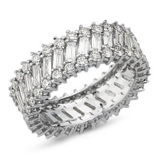 Harem - 2.50ct Baguette Diamond Eternity Band