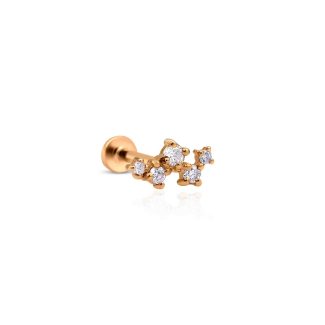 Diamond Line 0.07ct Piercing