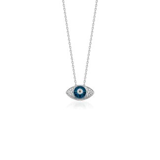 Against Evil Eye Diamond 1.21ct Neckalce