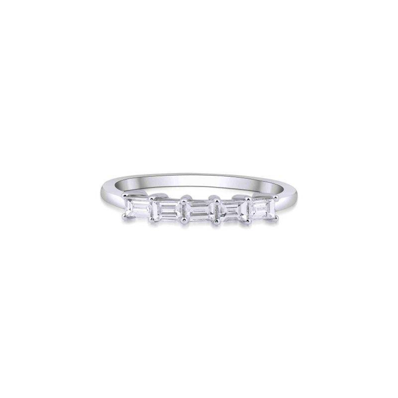 Baguette Diamond  0.35ct  5 Stone Ring