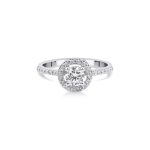 Diamond Engagement 0.84ct Ring