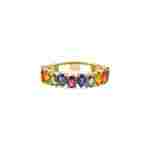 Rainbow Sapphire 3.22ct Ring