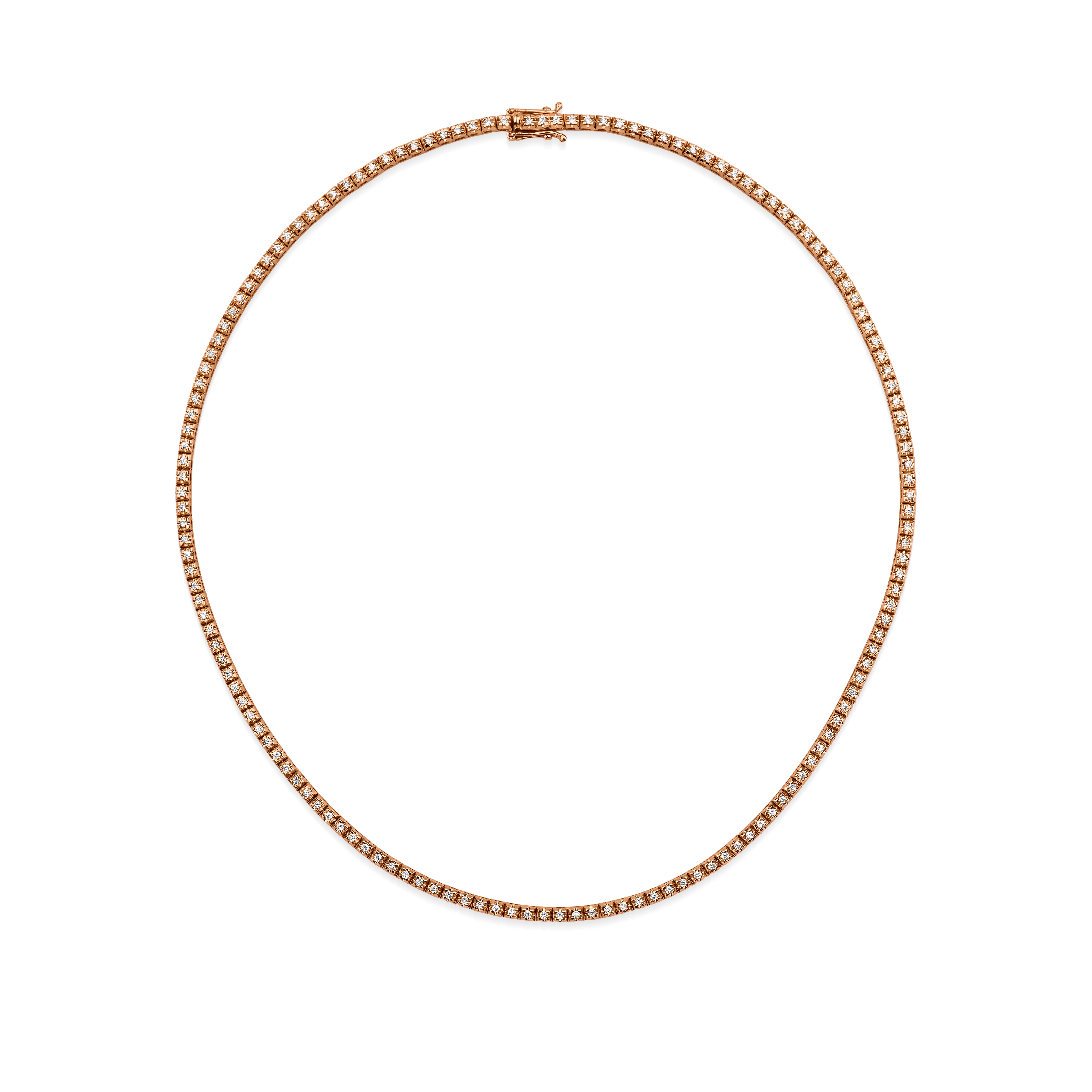1.85ct Diamond Tennis Necklace