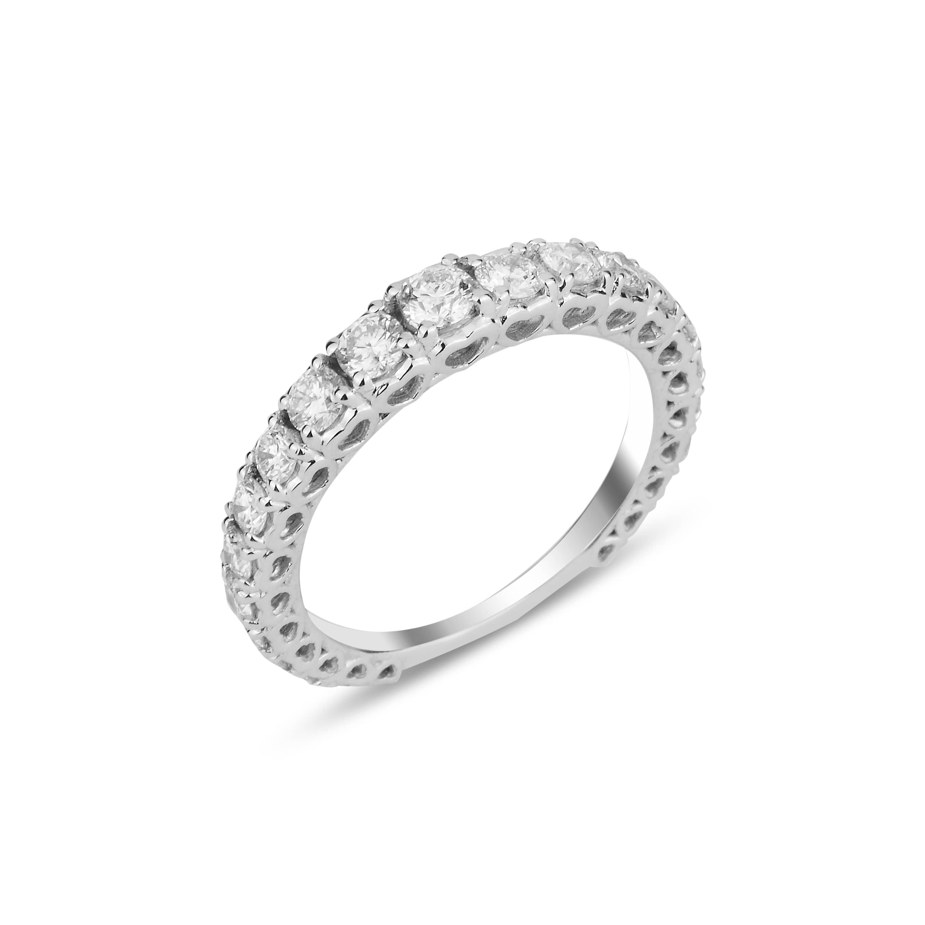 Diamond Wedding 1.12ct Band Ring