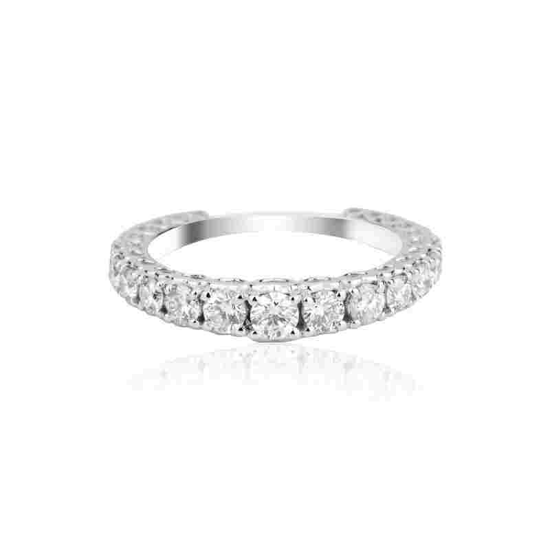 Diamond Wedding 1.12ct Band Ring