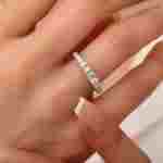 Diamond Wedding 1.12ct Band Ring