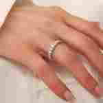 Diamond Wedding 1.12ct Band Ring