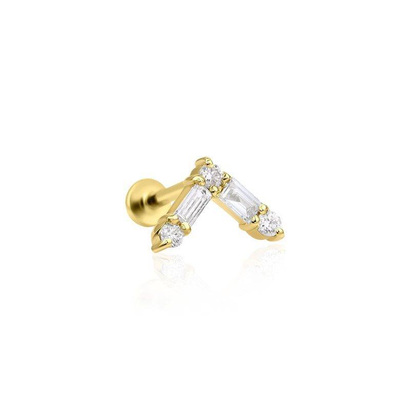 Diamond L 0.12ct Piercing