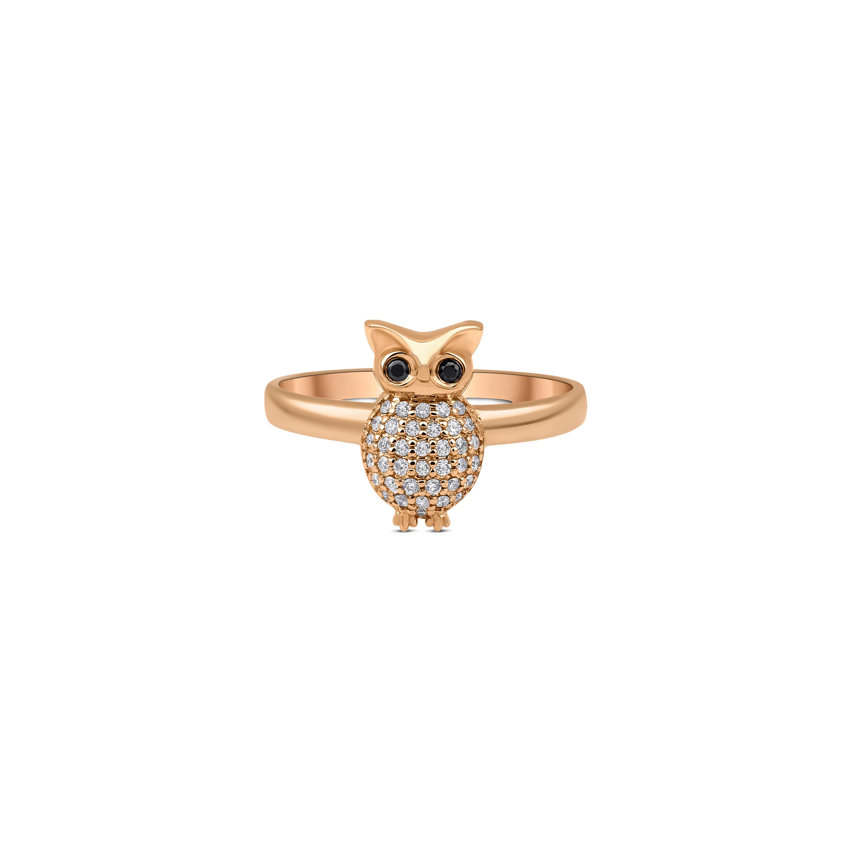 Diamond Owl 0.26ct Ring