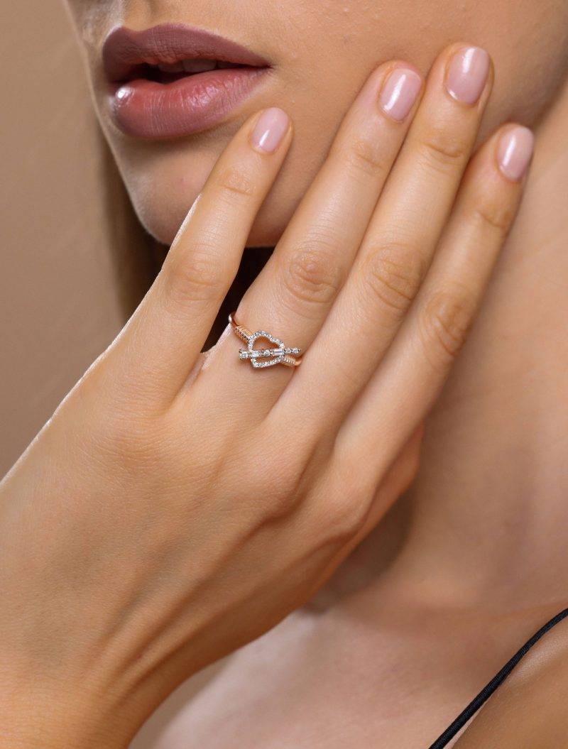 Love Diamond 0.22ct Ring