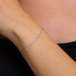 Half Tennis 0.69ct Bracelet