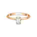 Oval Diamond Solitaire 0.52ct Ring