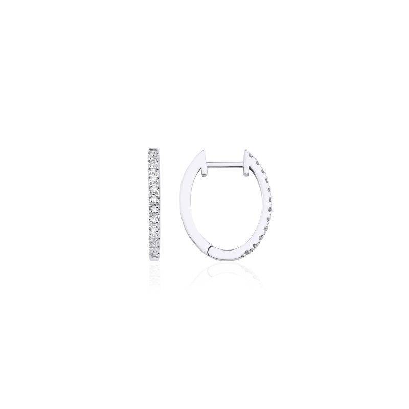 0.15ct Diamond Huggies Earring