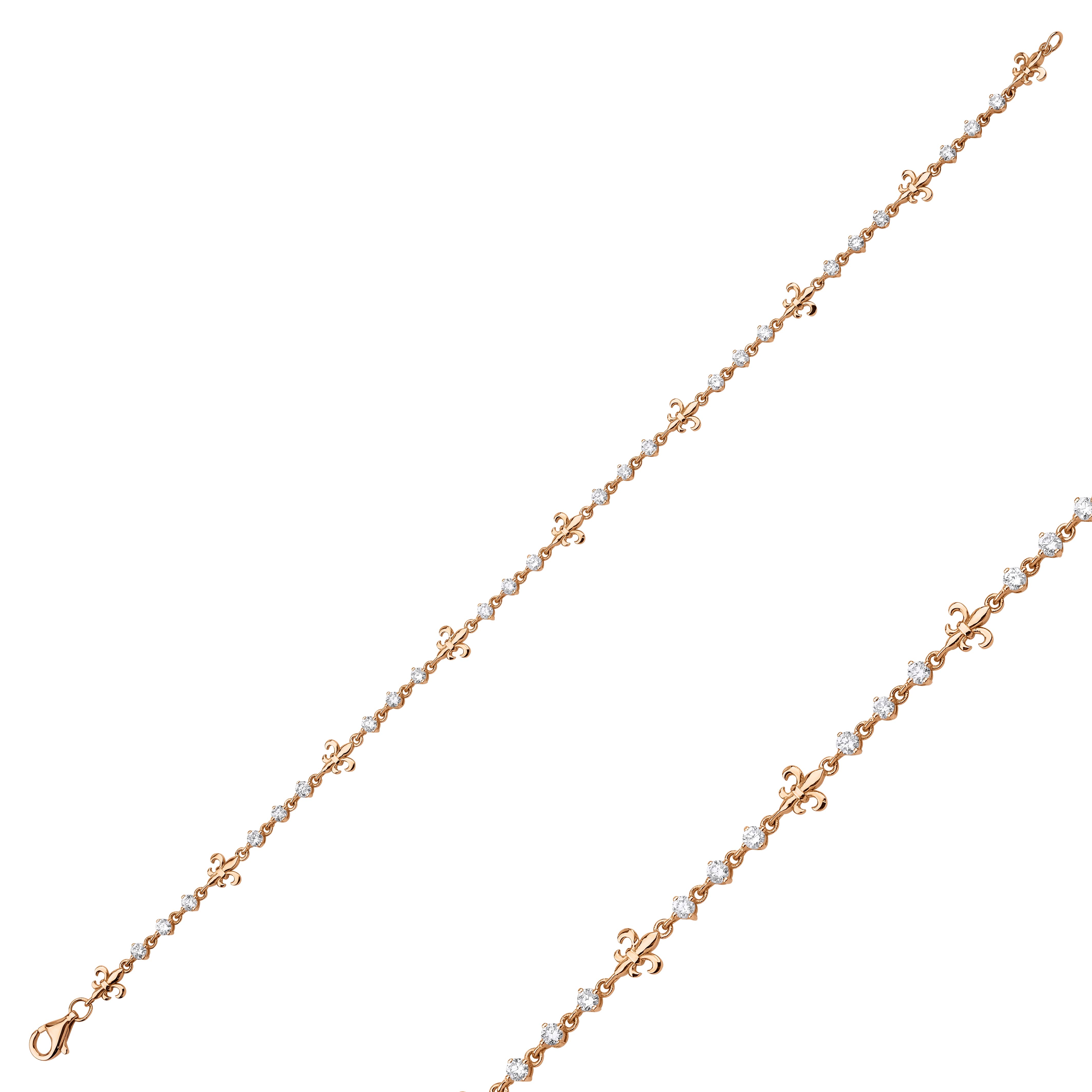 Diamond Lily 0.91ct Bracelet