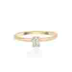 Oval Diamond 0.15ct Ring