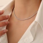 Diamond Tennis 1.41ct Necklace