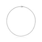 Diamond Tennis 3.77ct Necklace