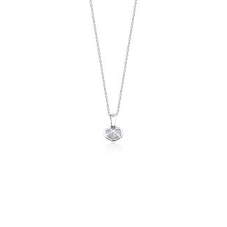 Anata - Pear Diamond Heart 0.30ct Neckalce