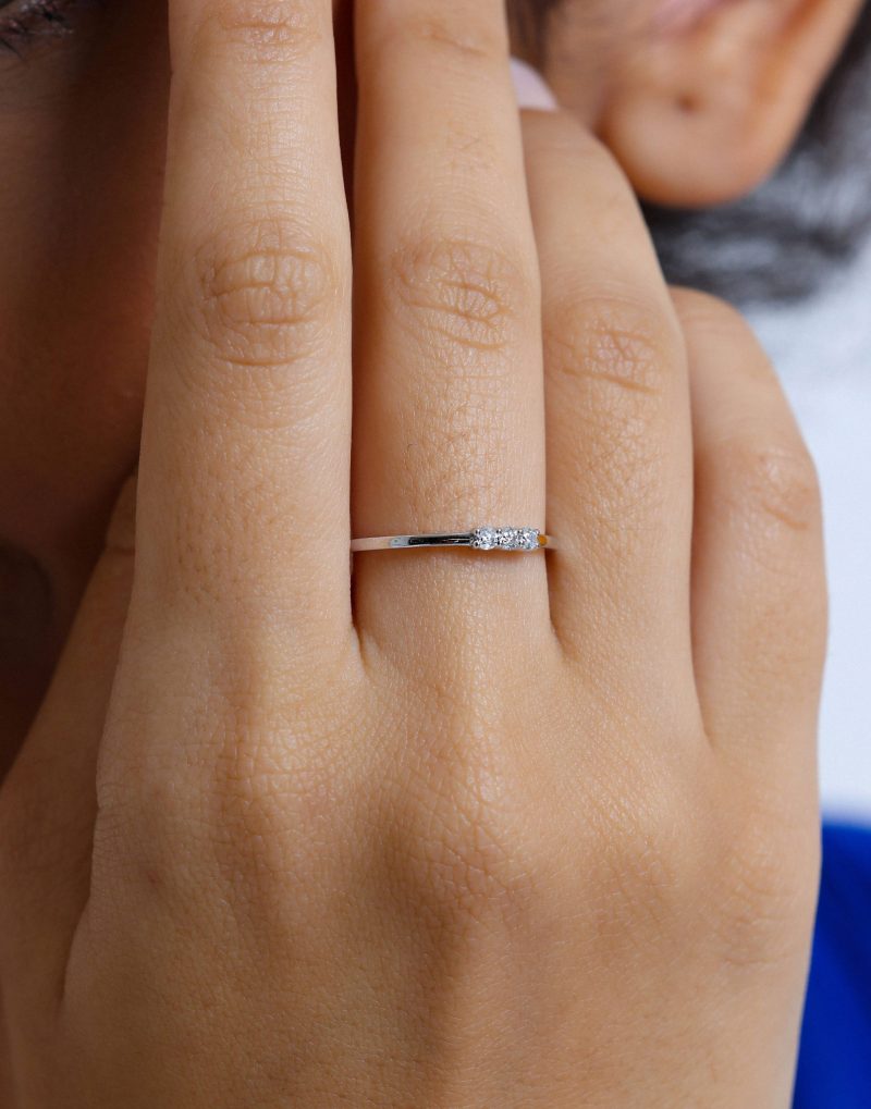 Dainty Diamond Promise 0.11ct Ring