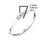 Dainty Diamond Promise 0.11ct Ring