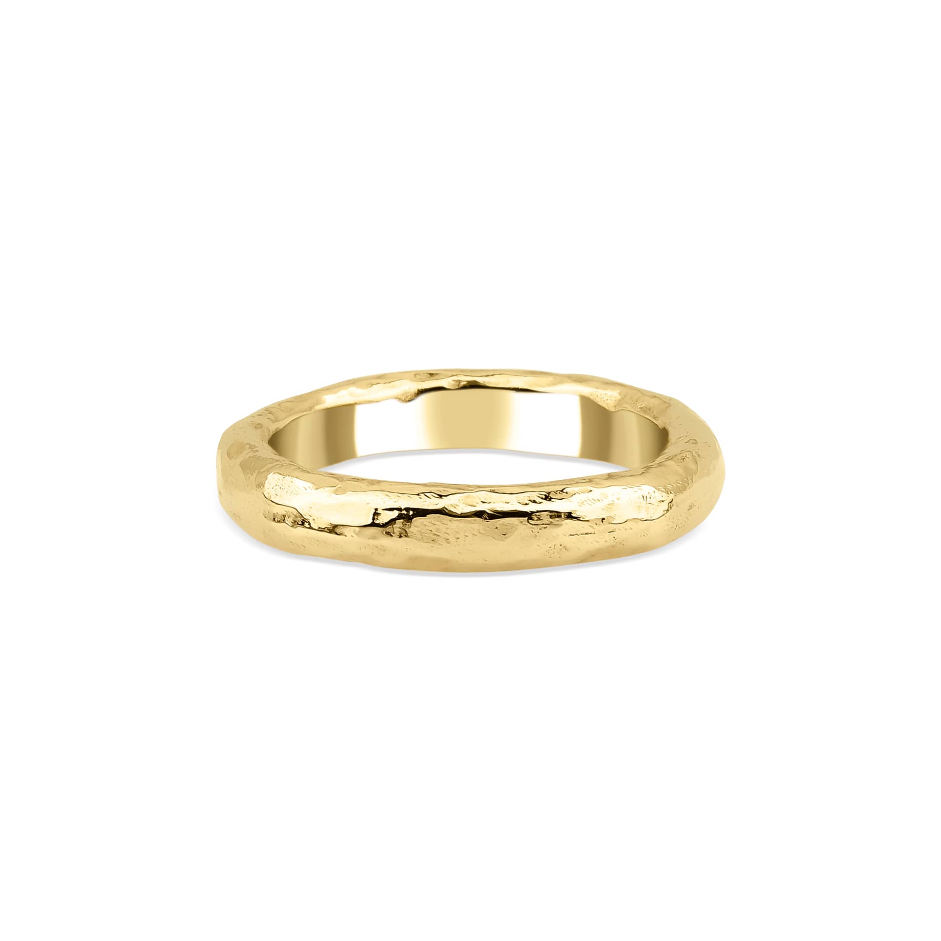 Handmade Solid Gold Engagement Ring
