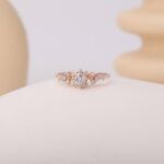 Princess Diamond 0.55ct Engagement Ring