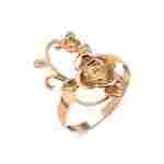 Rose Garden Solid Gold Ring