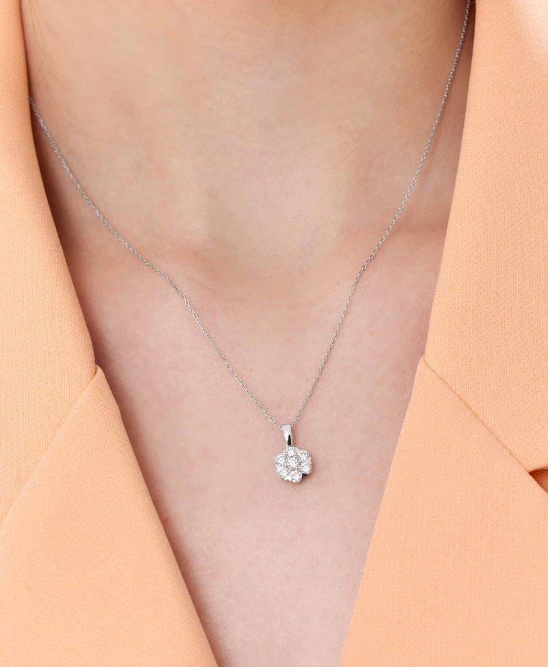 0.57ct Diamond Cocktail Necklace