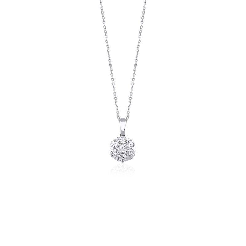 0.57ct Diamond Cocktail Necklace