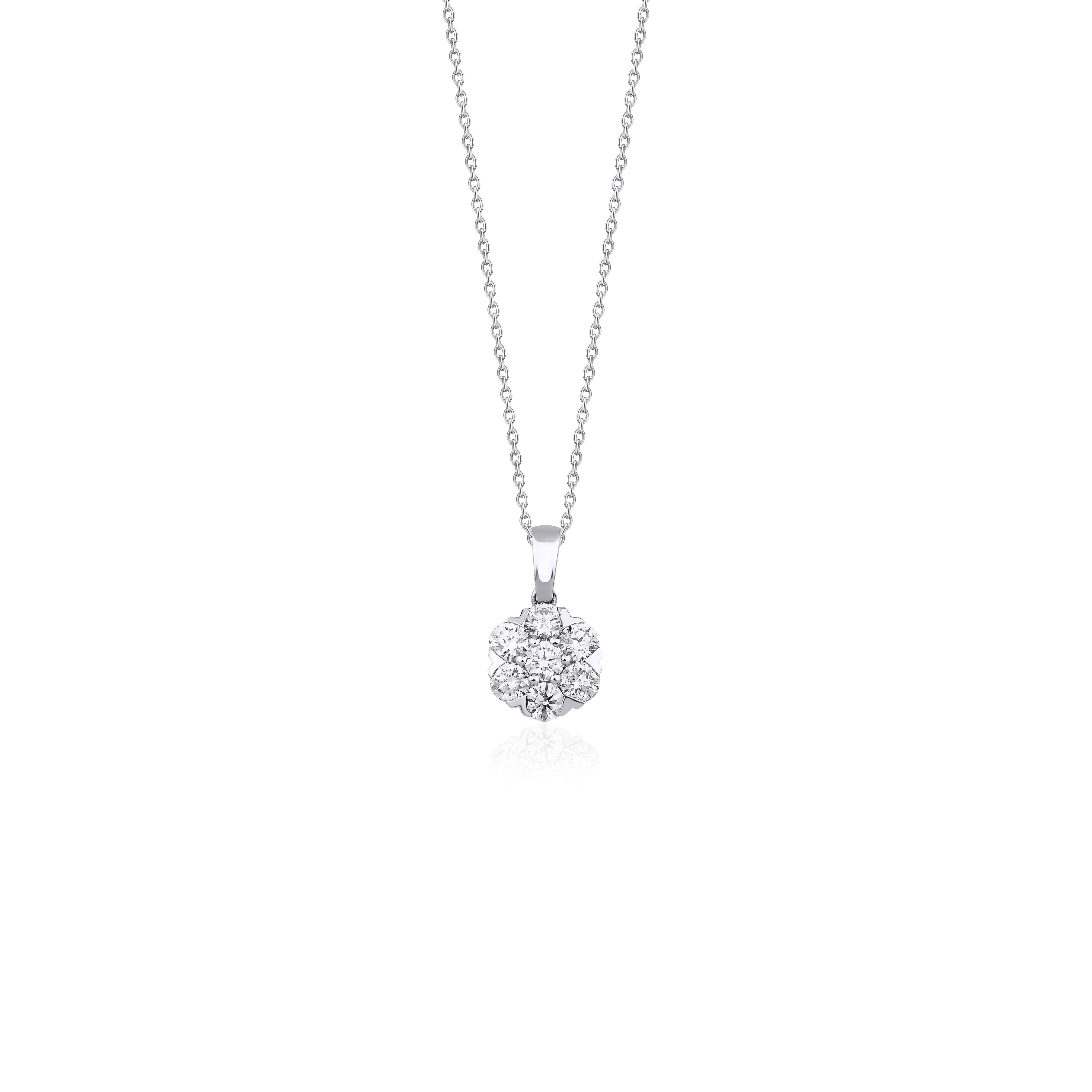 0.57ct Diamond Cocktail Necklace